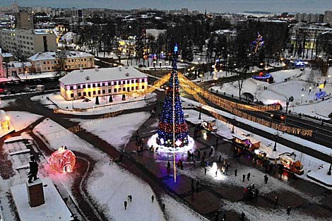 Lenina Square in Grodno