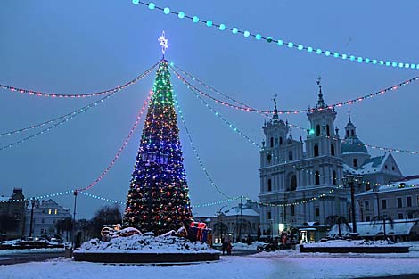 Sovietskaya Square in Grodno