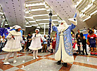 Belarus’ National Olympic Committee hosts New Year event for children	