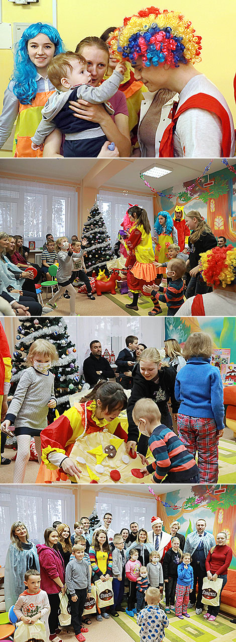 New Year celebration in Mogilev Oblast Children’s Hospital