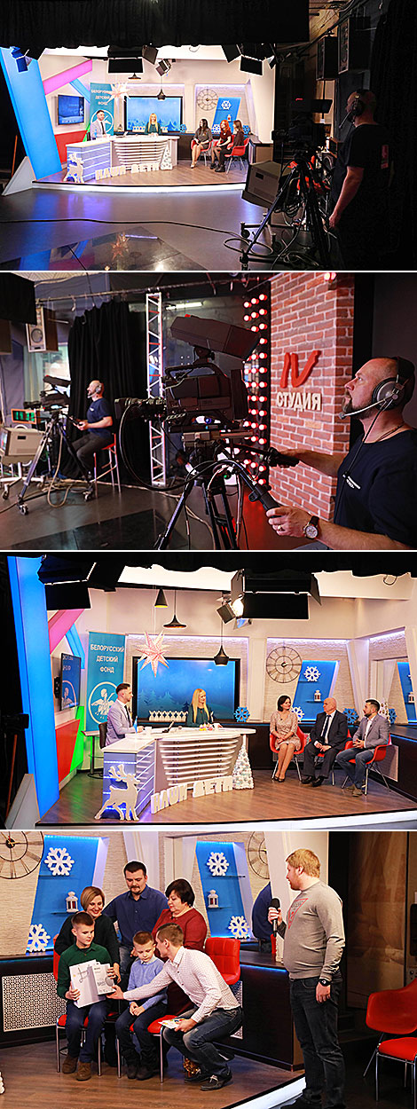 Our Children telethon on Belarus 4. Mogilev TV channel