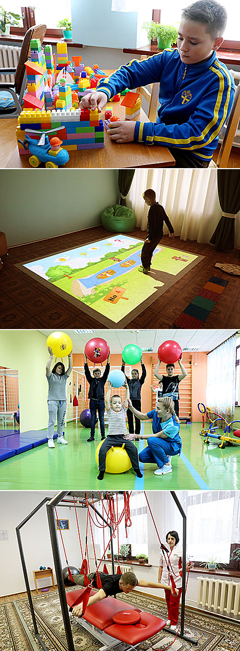 Rehabilitation department opens at the Vetraz children’s center