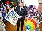 Sergei Rumas visits Radoshkovichi Boarding School  