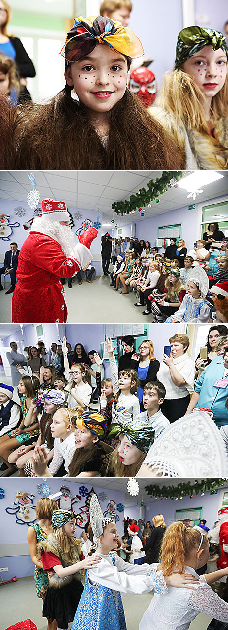 New Year’s festival at Minsk children’s hospital