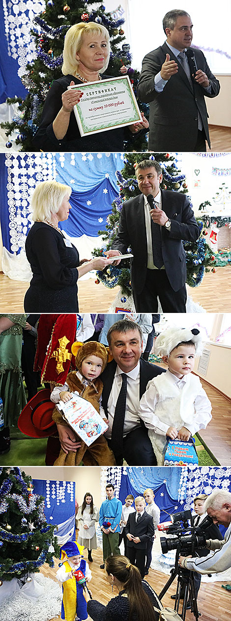 New Year’s festival in Gomel orphanage