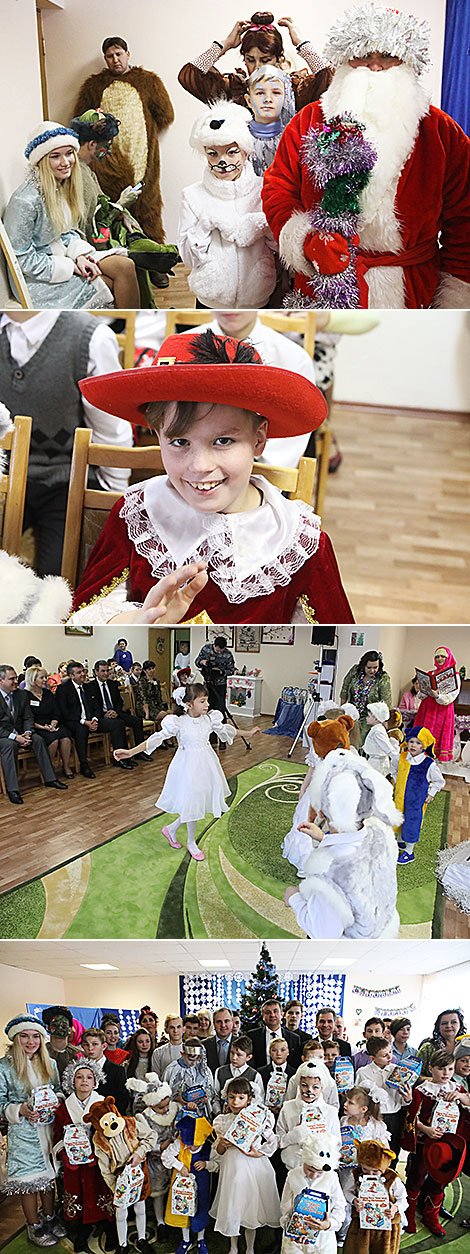 New Year’s festival in Gomel orphanage