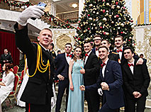 Belarus First Nationwide New Year's Ball in Palace of Independence