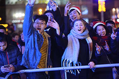 New Year’s night in Belarus