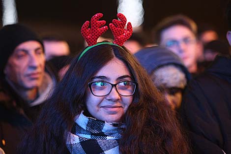 New Year’s night in Belarus