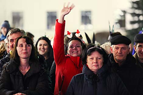 New Year open-air celebrations in Brest 