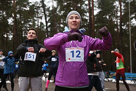 Sober run in Grodno