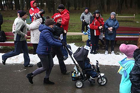 Sober run in Grodno