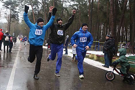 Sober run in Grodno