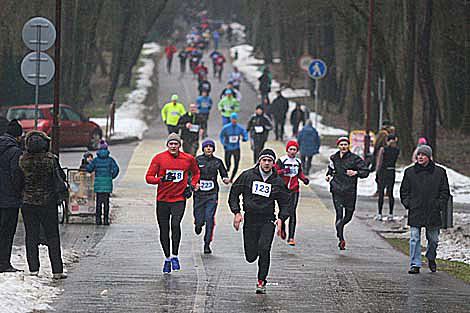 Sober run in Grodno