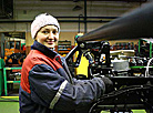 The mechanical assembly technician Alla Apanasevich