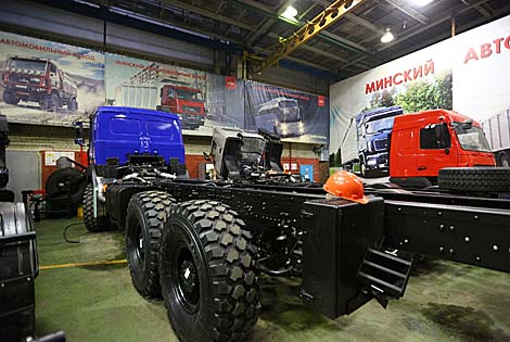 Made in Belarus: Up to 40 vehicles roll off MAZ's central assembly line per shift