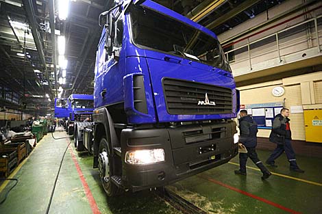 Made in Belarus: Up to 40 vehicles roll off MAZ's central assembly line per shift