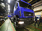 Made in Belarus: Up to 40 vehicles roll off MAZ's central assembly line per shift