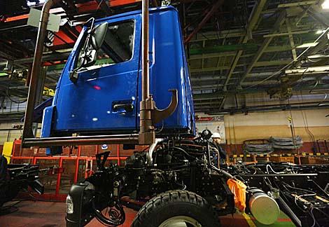 Made in Belarus: Up to 40 vehicles roll off MAZ's central assembly line per shift