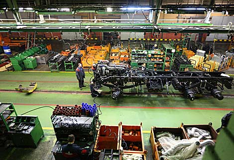 Made in Belarus: Up to 40 vehicles roll off MAZ's central assembly line per shift