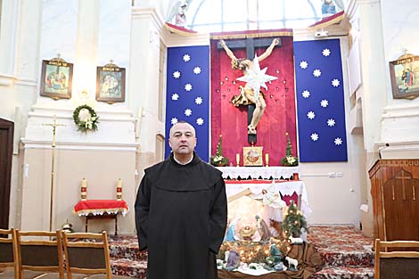 Father Superior of the monastery Yuri Kulay