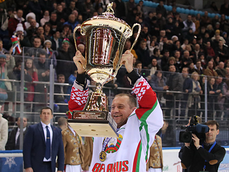 Belarus president team wins Christmas tournament final