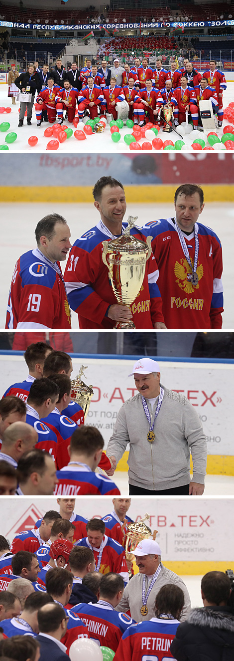 Team Russia takes silver of the Christmas tournament