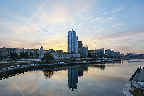 Minsk in winter