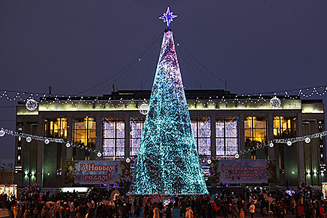 Christmas Lights in Minsk