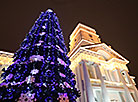 New Year lighting in Minsk