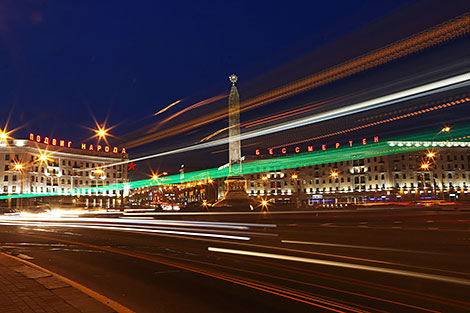 Victory Square in Minsk