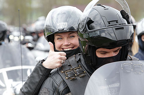 Motorbike season opens in Minsk