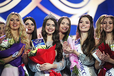 Maria Vasilevich from Minsk wins 2018 Miss Belarus beauty contest