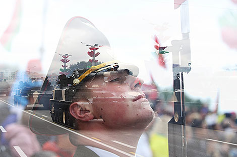 Independence Day parade in Minsk