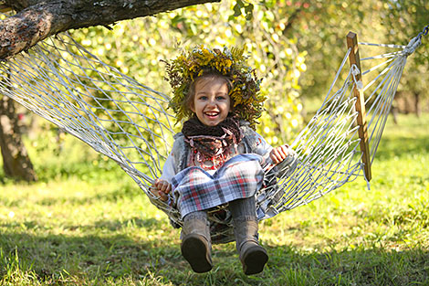 Harvest festival in Vyazynka