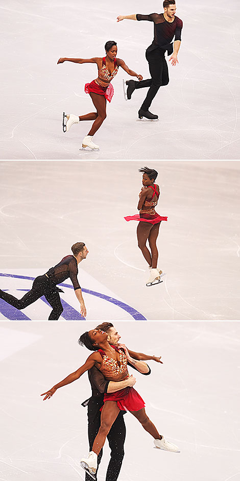 Vanessa James / Morgan Cipres (France)