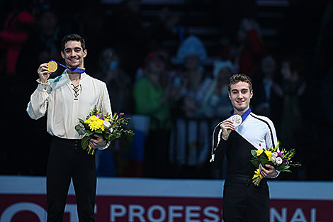 Javier Fernandez (Spain) and Matteo Rizzo (Italy) 