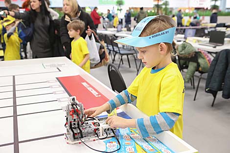 Турнір па робататэхніцы Robolab у Мінску