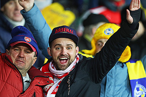 Bright game at the Borisov Arena: BATE vs. Arsenal 