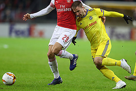 Bright game at the Borisov Arena: BATE vs. Arsenal 