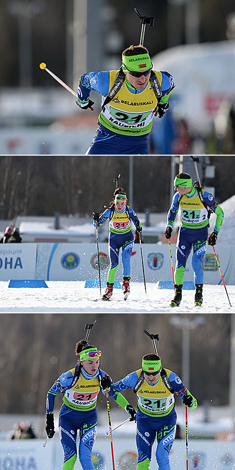 Elena Kruchinkina and Vladimir Chepelin of Belarus 