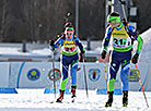 Elena Kruchinkina and Vladimir Chepelin of Belarus 