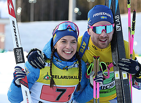 Anna Magnusson and Jesper Nelin (Sweden) 