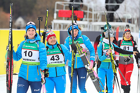 Mona Brorsson, Ekaterina Yurlova-Percht and Hanna Oberg