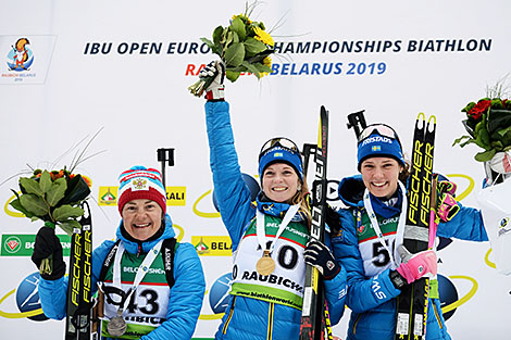 Ekaterina Yurlova-Percht (silver), Mona Brorsson (gold), Hanna Oberg (bronze)
