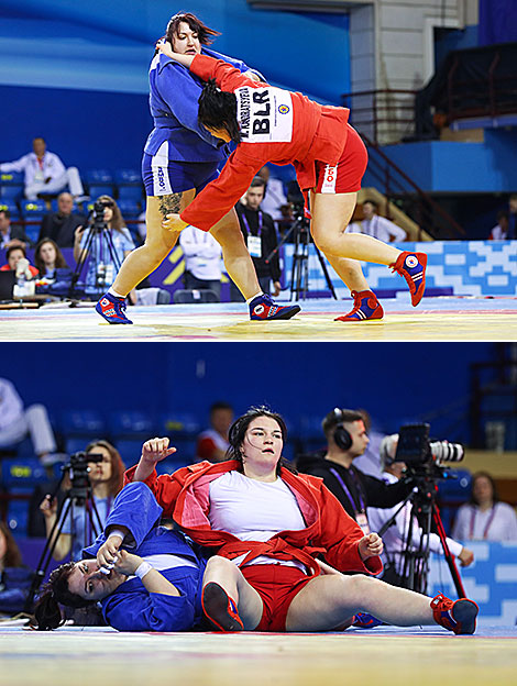 Maria Kondratieva (Belarus) vs Anastasia Sapsay (Ukraine) 