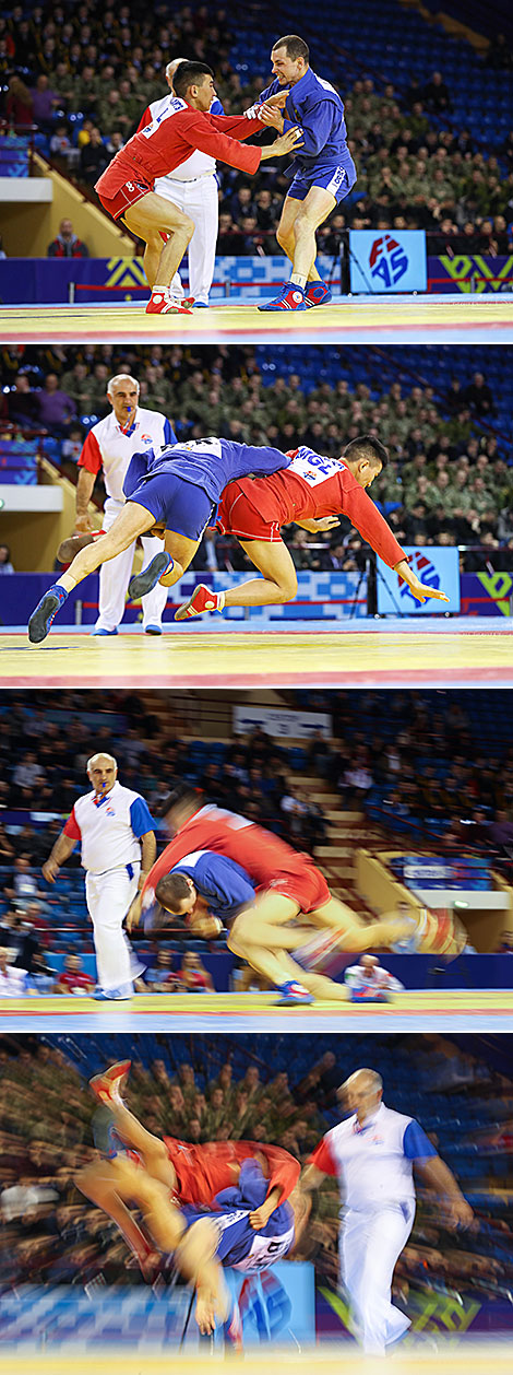 The final fight in men’s under 62kg weight category