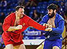 The final fight in men’s over 100kg weight category