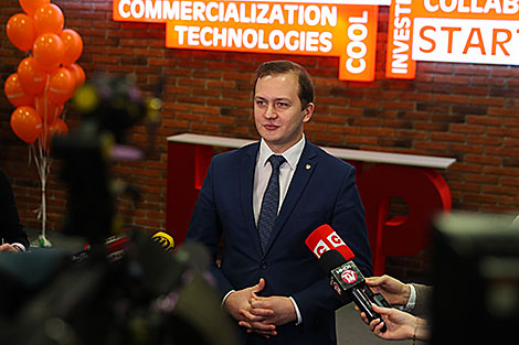 First Secretary of the BRSM Youth Union Central Committee Dmitry Voronyuk