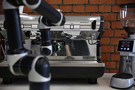 MADE IN BELARUS: barista robot